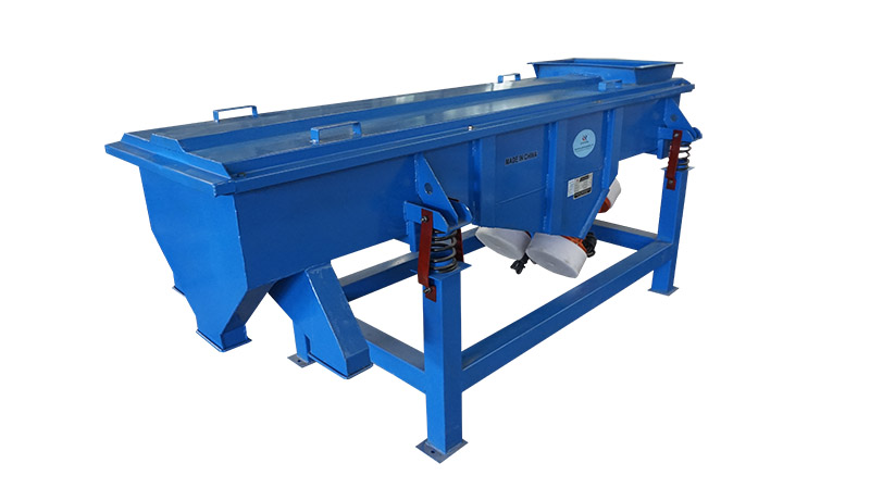 Linear vibrating screen